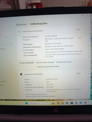 Portátil HP 255 G8 NUEVO 