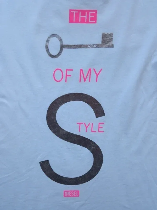 Camiseta Diesel blanca mujer