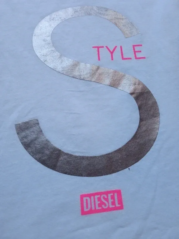 Camiseta Diesel blanca mujer