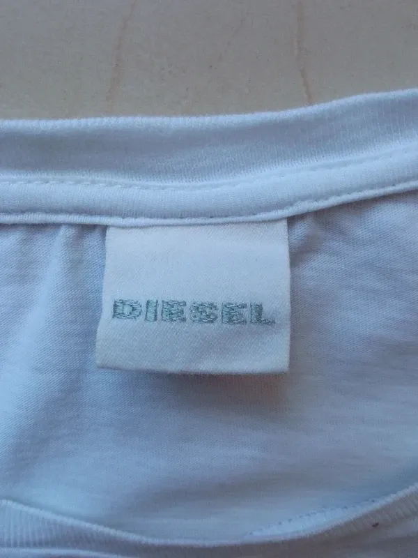 Camiseta Diesel blanca mujer