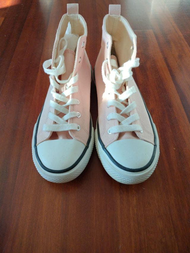 Bambas altas Mafalda rosa