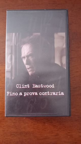 VHS Clint Eastwood - Fino a prova contraria