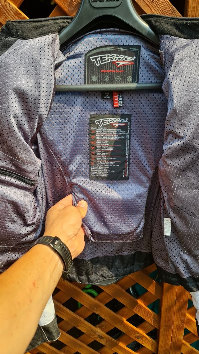 Cazadora moto talla 40