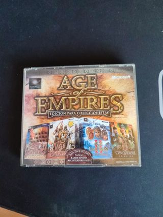 Age of Empires I+II+Conq. Edición Coleccionista