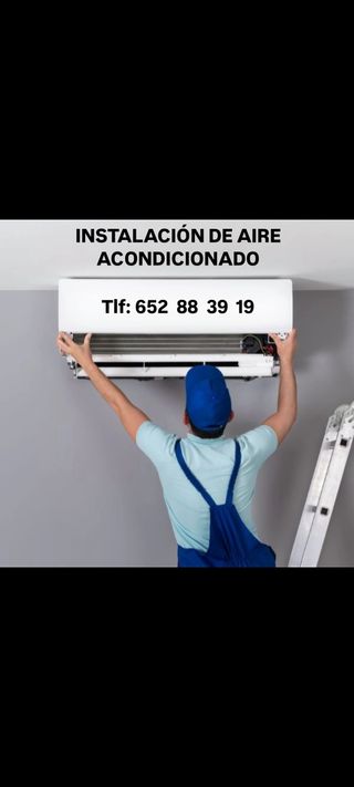 Instalación de aires acondicionado