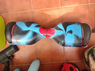 Hoverboard con funda y silla 