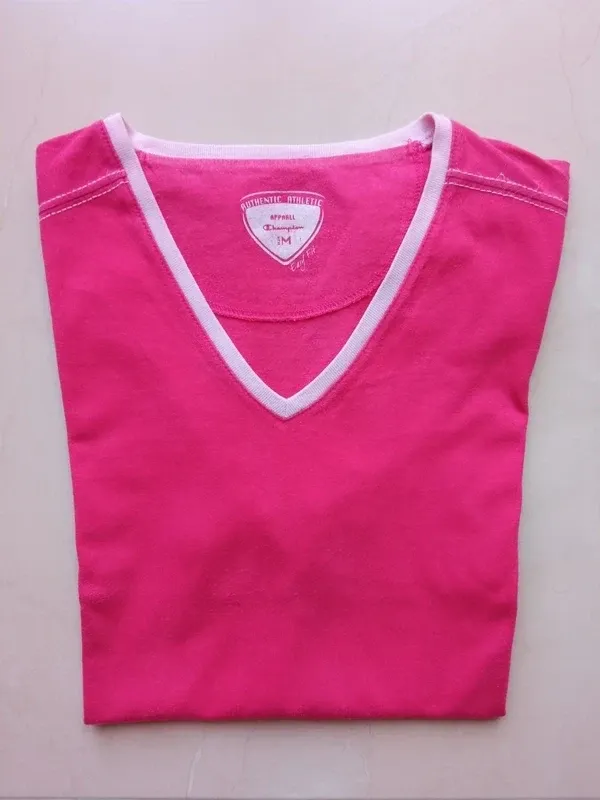 Camiseta Champion fucsia mujer