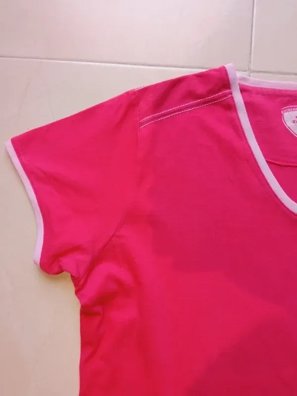 Camiseta Champion fucsia mujer
