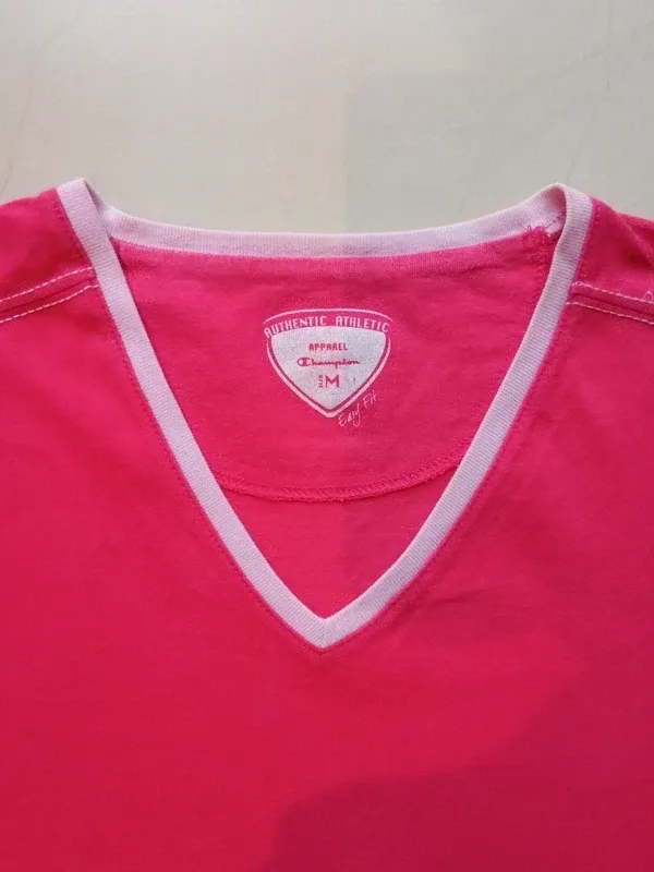Camiseta Champion fucsia mujer