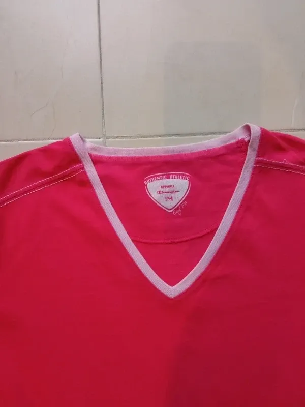 Camiseta Champion fucsia mujer