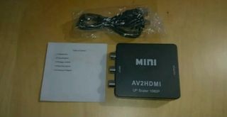 Convertidor AV2HDMI 1080p Mini