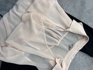 Mono La Chapelle beige y negro - M