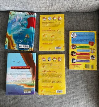 Pack 5 libros Geronimo Stilton. 
