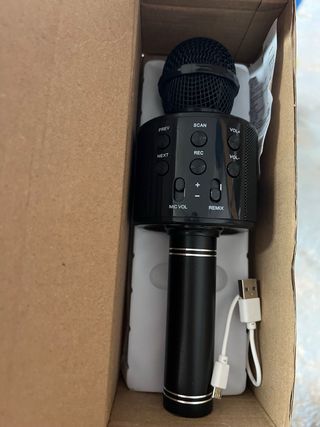Karaoke Mic Stima Altavoz Inalámbrico