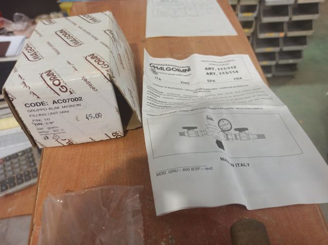 Valvola di riempimento automatica da 1/2"