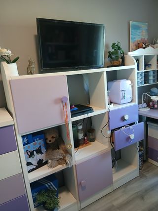 Cama nido infantil - juvenil.Regalo colchón,silla.