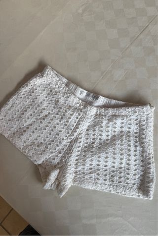 4 Shorts Zara XS/S - Azul y Blanco
