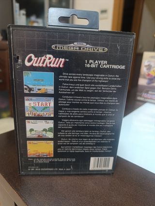 OutRun - Sega Mega Drive
