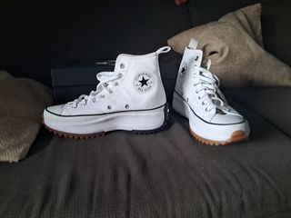 Converse Run Star Hike (plataforma)
blancas