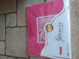 Lenzuola matrimoniali rosa - Cotone