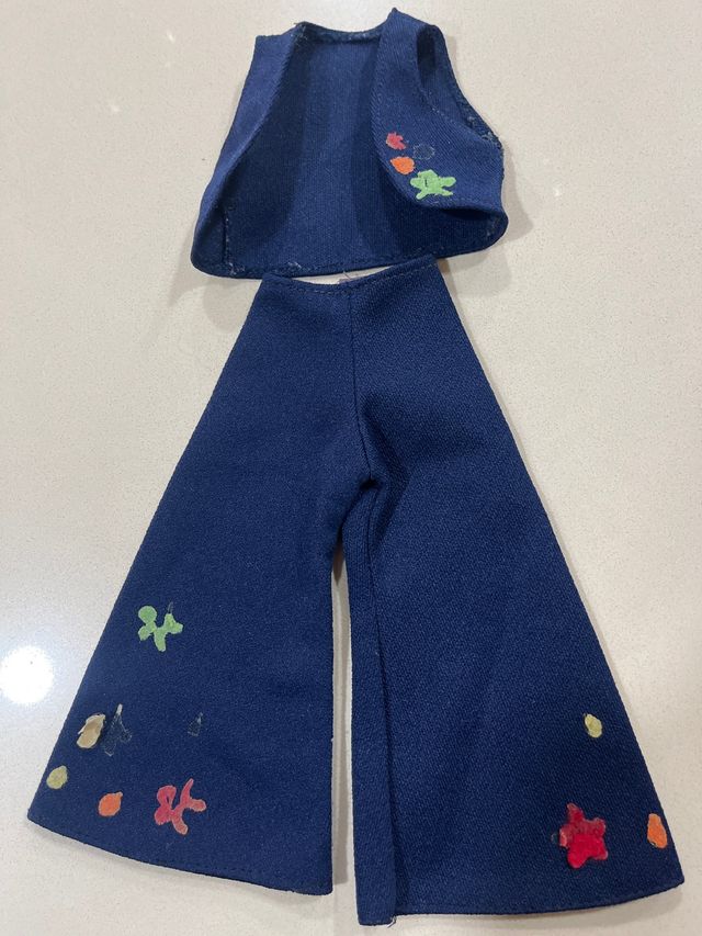 Conjunto ropa Nancy años 70