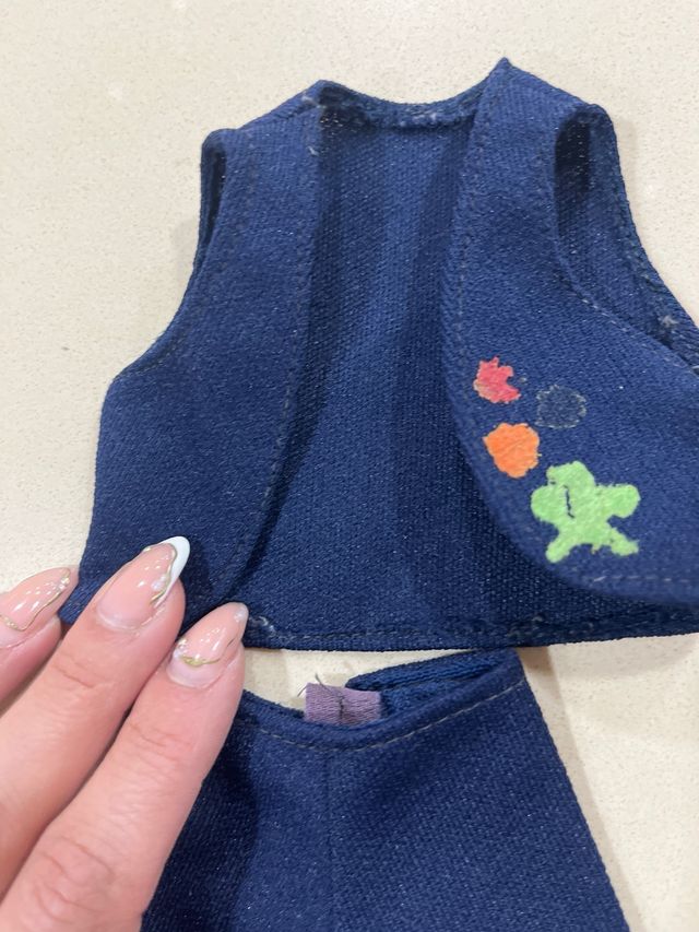 Conjunto ropa Nancy años 70