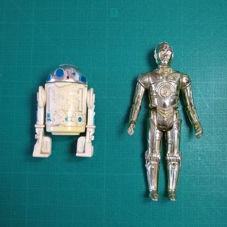 STAR WARS: C3PO & R2D2 figuras