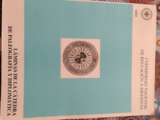 Paleografía y diplomática (UNED) más Láminas