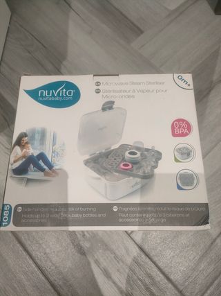 Esterilizador vapor Nuvita microondas