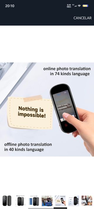  Traductor de idiomas instantáneo Bidireccional 