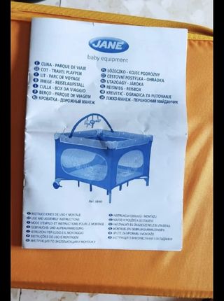 Parque cuna Jane plegable