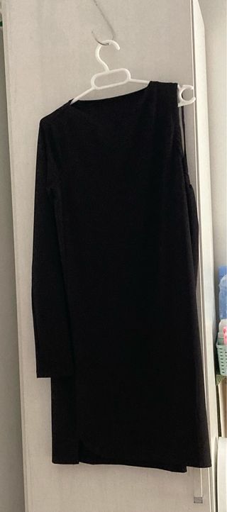 Vestido negro corto