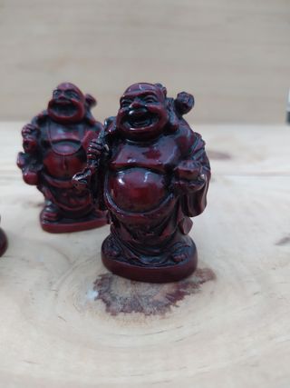 3 Budas Sonrientes Decoración