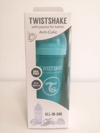 Biberón TwistShake anti-cólico 260ml + REGALO