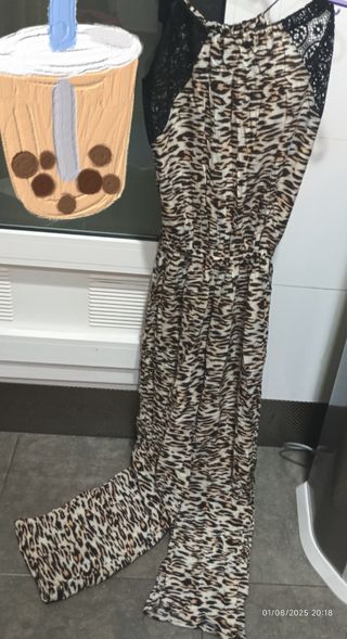 Mono estampado leopardo