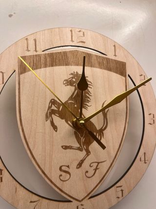 Orologio Ferrari - Decorazione Scuderia