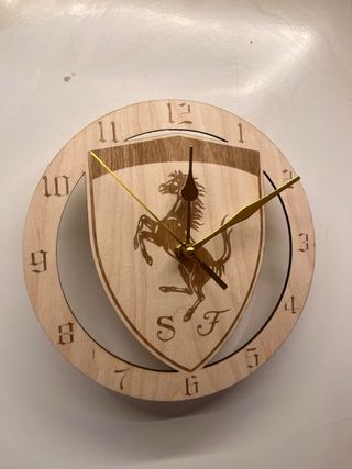 Orologio Ferrari - Decorazione Scuderia