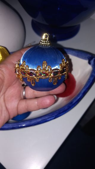 Palline Natale Vintage Satin