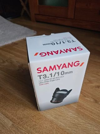 Samyang T3.1/10mm - Objetivo Sony E