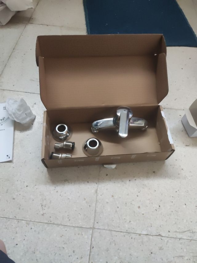 Grifo ducha Roca monomando - plata