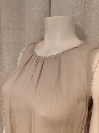 Blusa beige ligera
