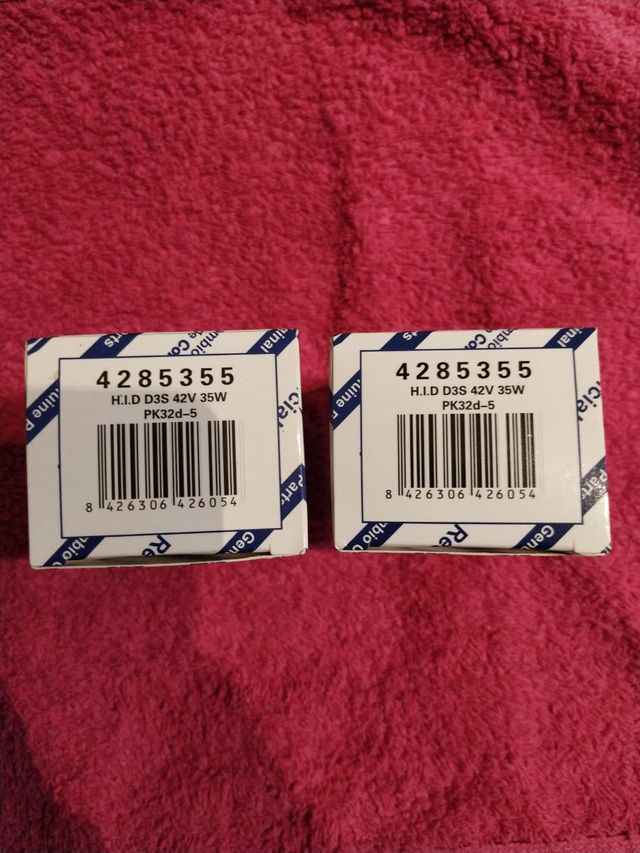 2x  xenon HID D3S AMOLUX PK32d-5 Philips