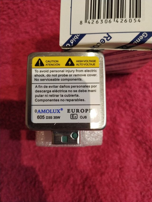 2x  xenon HID D3S AMOLUX PK32d-5 Philips