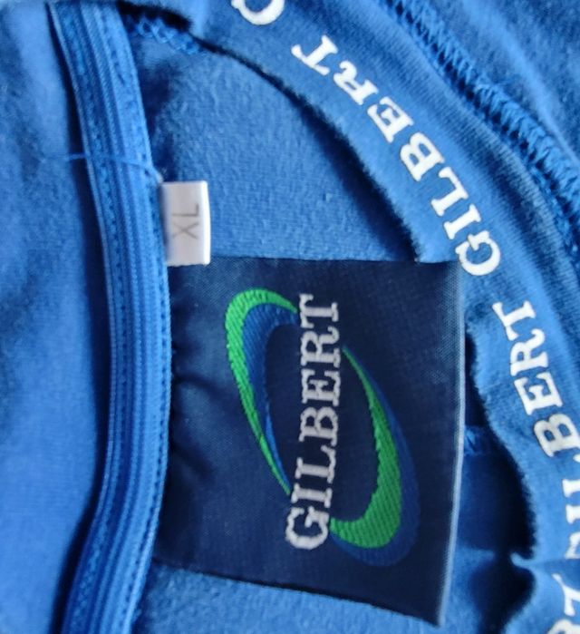 Camiseta rugby Gilbert con protecciones