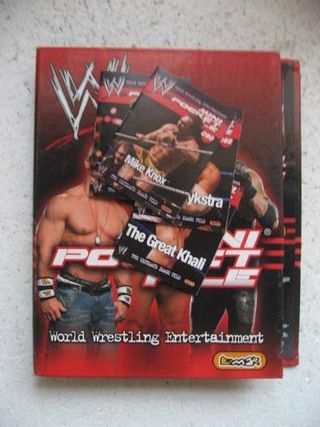 Cromos sueltos WWE Mini Pocket File World Wrestlin