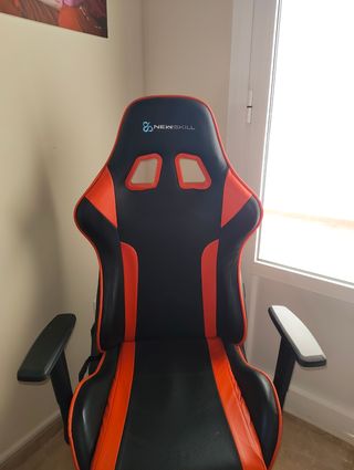 Silla Gaming Newskill Negra/Naranja