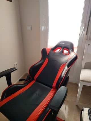 Silla Gaming Newskill Negra/Naranja