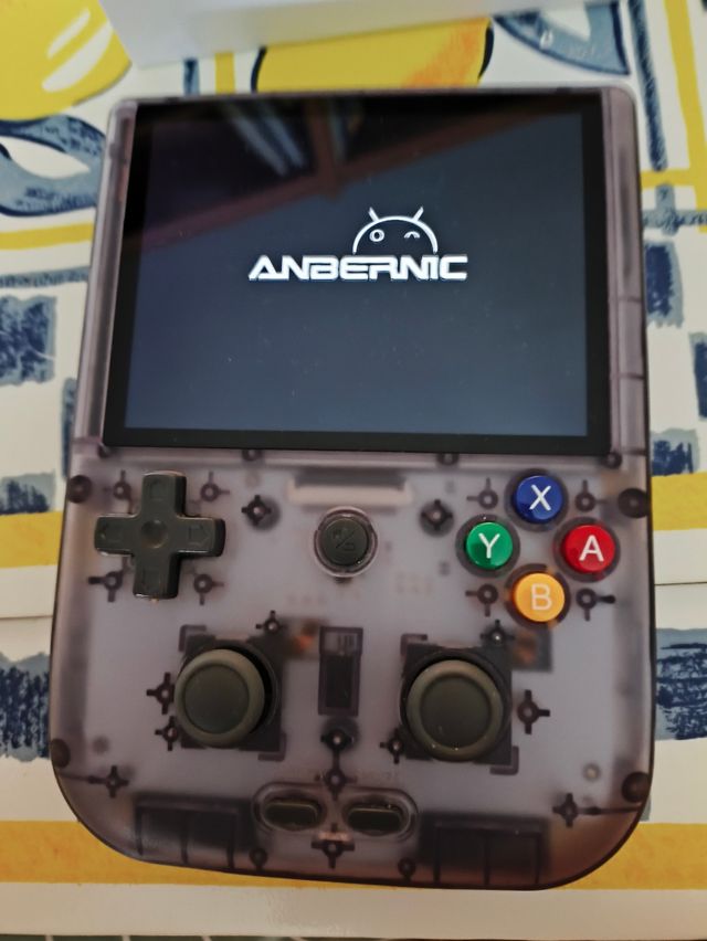 Anbernic RG405V 128GB - Gris/Morado