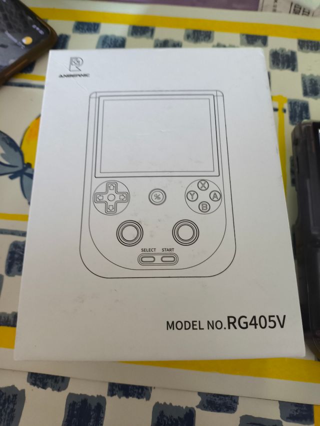 Anbernic RG405V 128GB - Gris/Morado