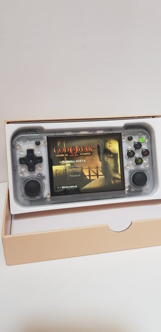 Ambernic RG35XX Gris - Consola Retro.